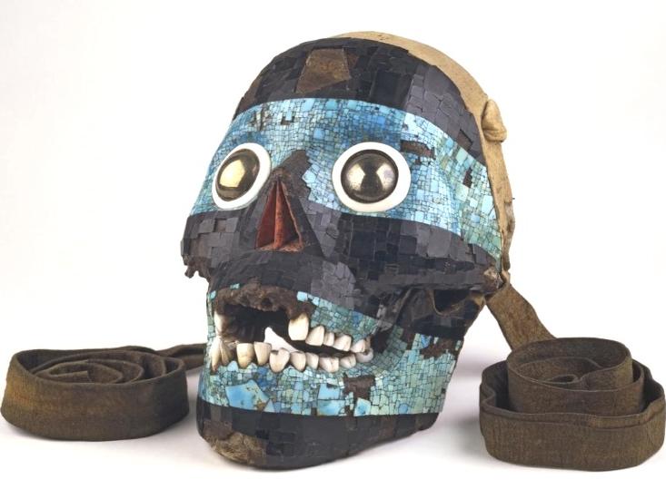 Mosaic mask of Tezcatlipoca
