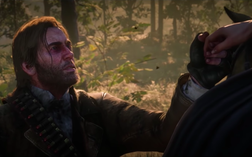 Red Dead Redemption 2-Arthur a la tuberculose 