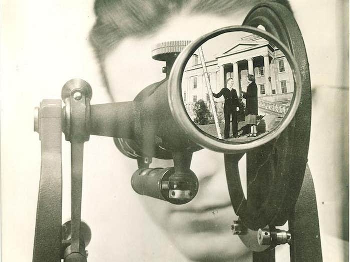 looking into sextant