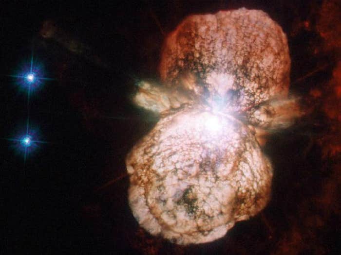 Eta Carinae pre supernova