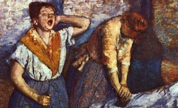 Edgar Degas Two ironing women 