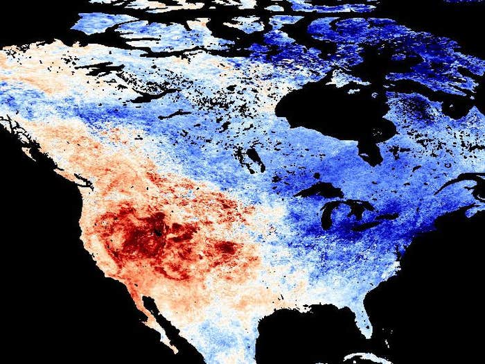 NOAA February temp anomaly 