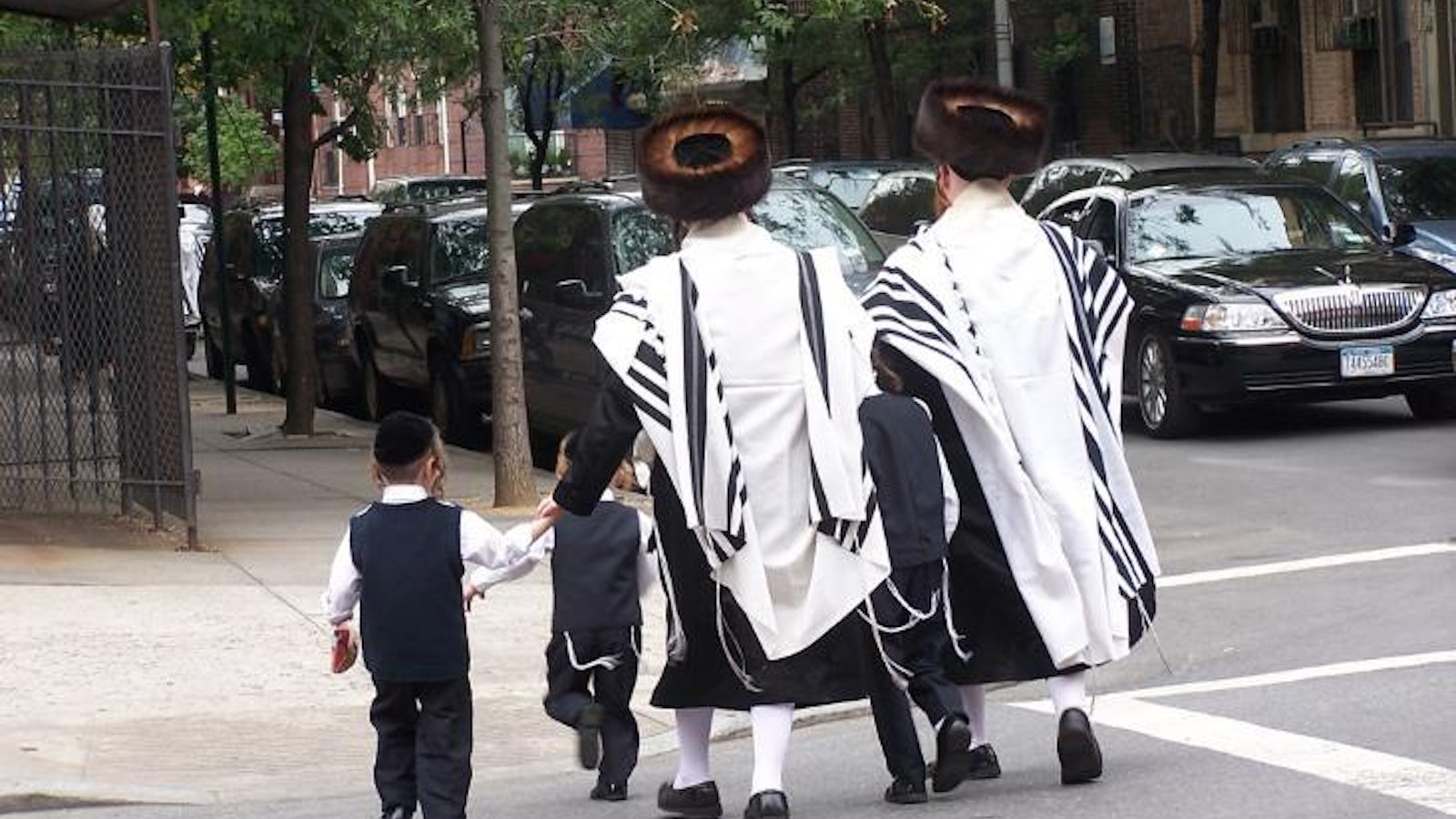 Hasidic Satmar Jews in Brooklyn 