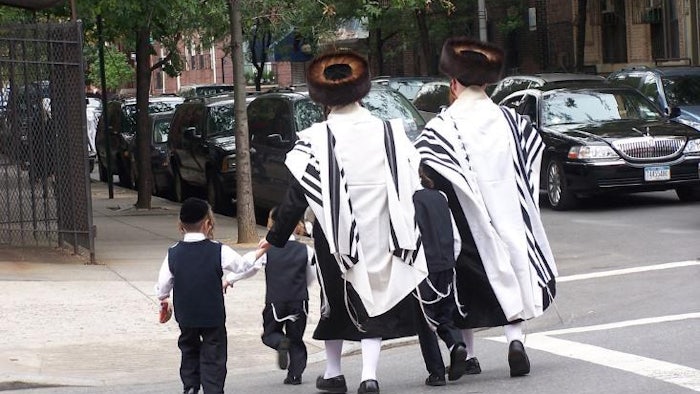 Hasidic Satmar Jews in Brooklyn 