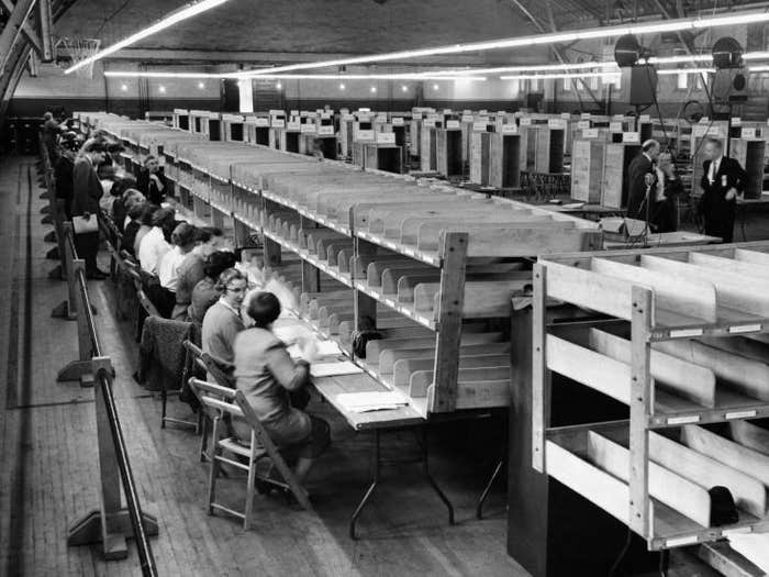 counting votes in Worcester Mass