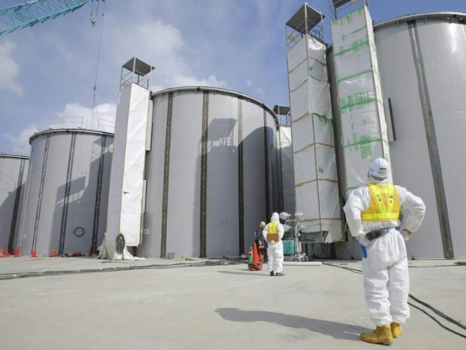 fukushima water tank