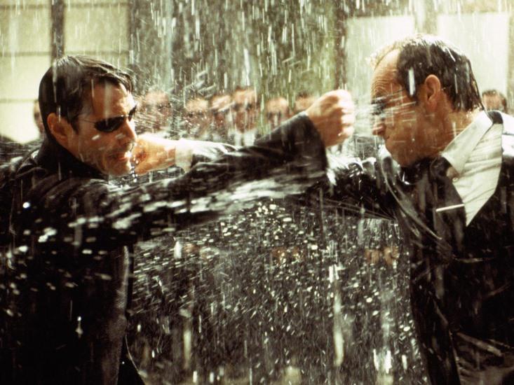 Matrix fight left right