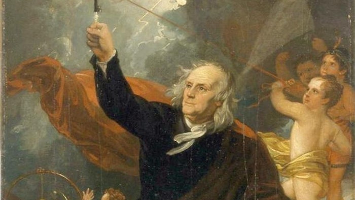 Franklin painting hero