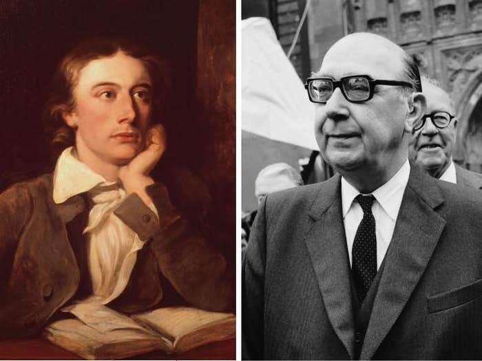 John Keats Philip Larkin hero