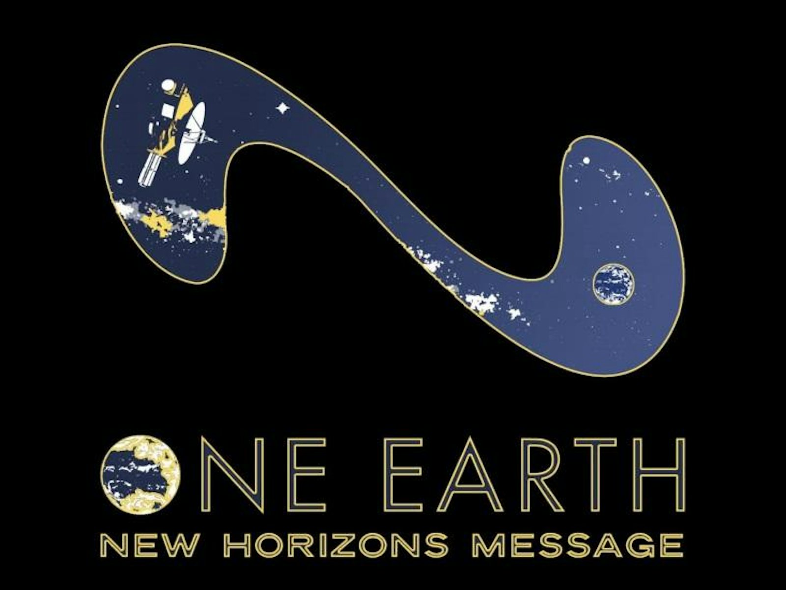 new horizons one earth message