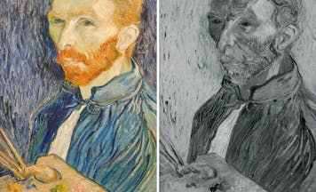 van Gogh infrared