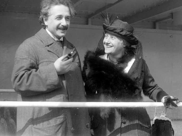 elsa and albert einstein
