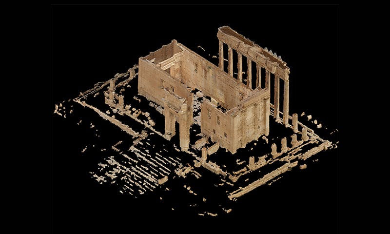 L’UCSD construit des modèles numériques du temple de Bel et d’autres artefacts syriens détruits