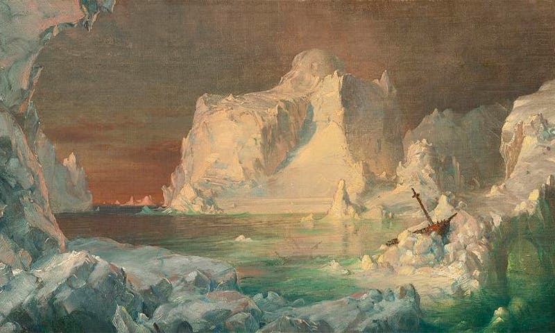 What Occurs When Icebergs Collide With Art
