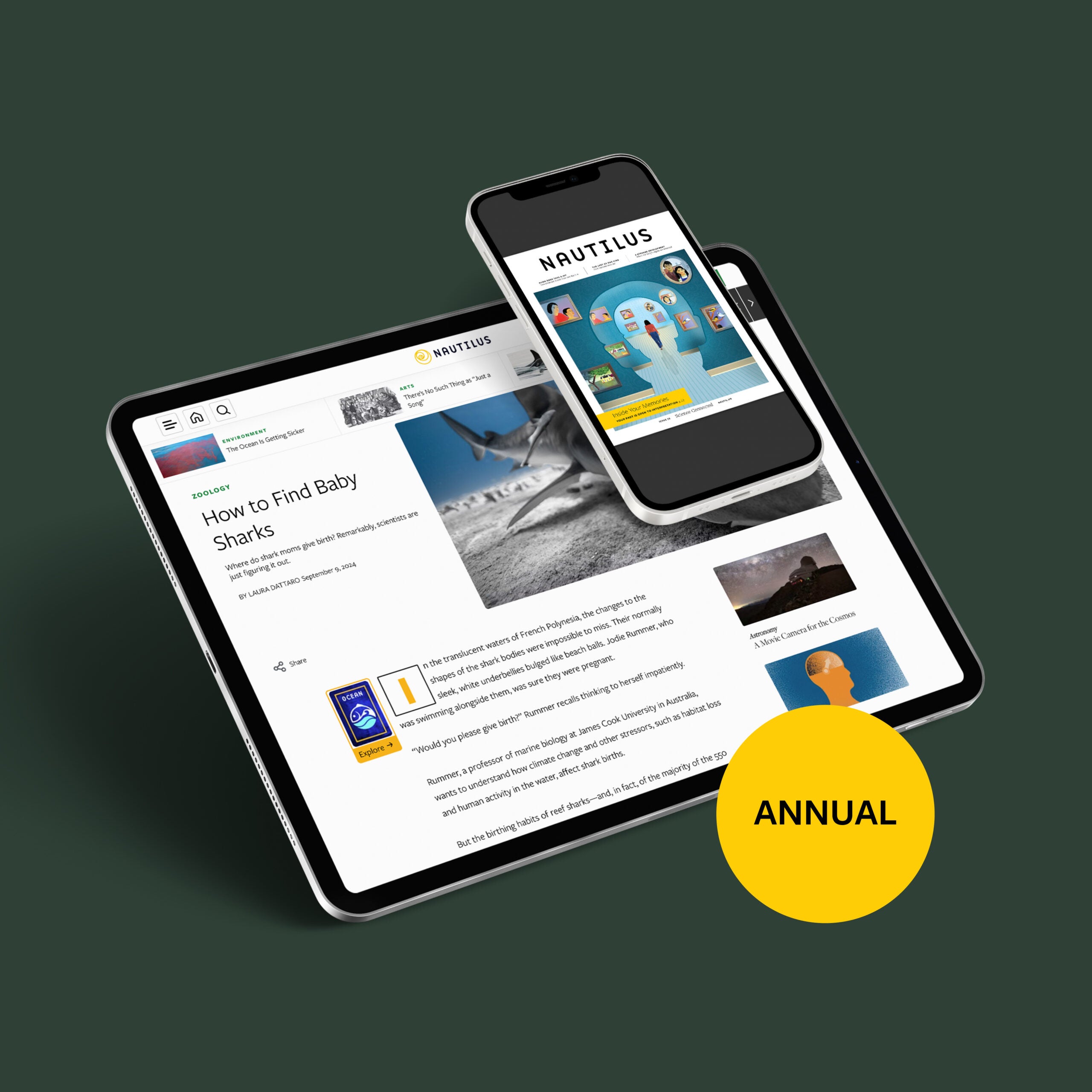 Nautilus Subscription - Digital Annual