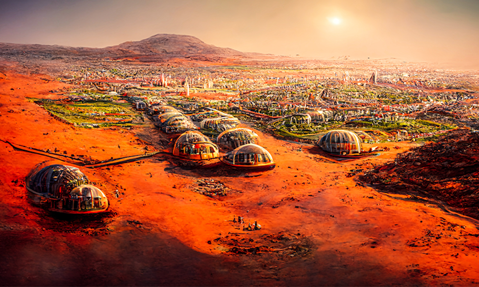 future mars colony